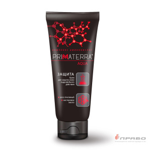 Защитный крем для рук гидрофобного действия Primaterra Aqua, туба 100 мл