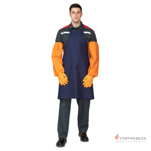 Нарукавники рыбообработчика Fisherman's WPL оранжевые