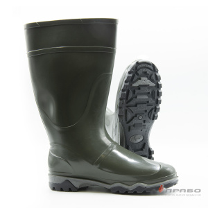 Сапоги женские ПВХ с усиленной подошвой "Дюна 370" оливковые