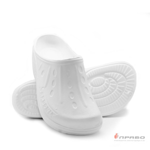 Сабо женские из ЭВА Sardonix белые