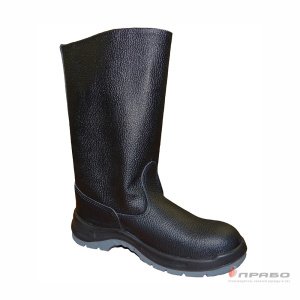 Сапоги "Викинг" с подошвой ПУ/ТПУ чёрные (искусственный мех)