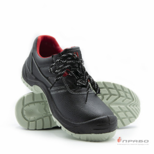Полуботинки кожаные "Скорпион-1202" с подошвой ПУ/ТПУ чёрные