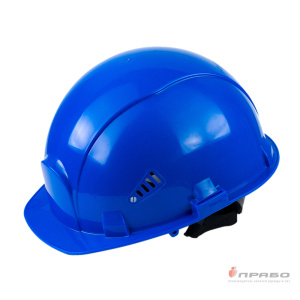 Каска защитная строительная "СОМЗ-55 Визион" с креплением для наушников синяя