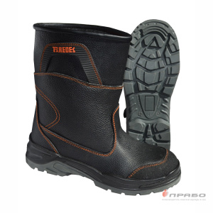 Сапоги Paredes с подошвой ПУ/ПУ с металлическими подноском и стелькой чёрные