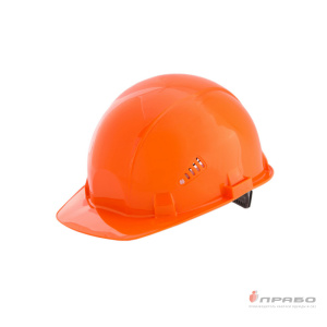 Каска защитная "СОМЗ-55 FavoriT" из материала Termotrek с креплением для наушников оранжевая