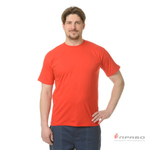 Футболка трикотажная красная