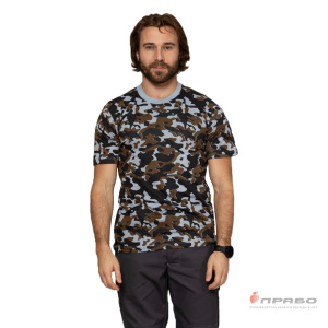 Футболка трикотажная камуфляжная