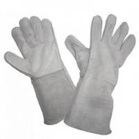 Краги спилковые ЛЮКС