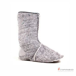 Чулок-утеплитель войлочный артикул 170 серый