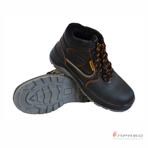 Ботинки Paredes с подошвой ПУ/ПУ, МП и МС чёрные (искусственный мех)