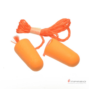 Беруши противошумные "3М 1110" со шнурком (высокий уровень защиты)