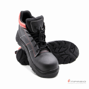 Ботинки "Барс Нитро Н-5" с подошвой ПУ/нитрил и КП чёрные