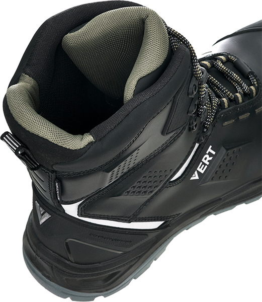 Ботинки VERT высокий берец с КП и КС нат.мех