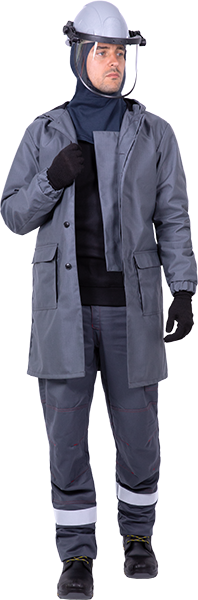 Плащ термостойкий ЗЭТВ 26.6 кал/см2