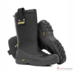 Сапоги комбинированные резиновые "Топпер ДСТ-200 Petrol-1" чёрные