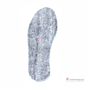 Стельки "Арктика" из полиэфирного войлока и ЭВА серые