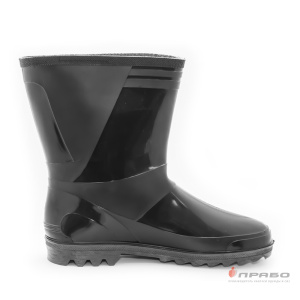 Сапоги мужские ПВХ "Дюна 140" с широким голенищем чёрные (26 см)
