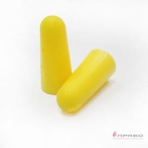 Беруши одноразовые без шнурка из гипоаллергенного полиуретана арт. 131100