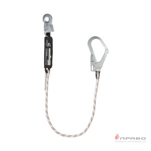 Строп веревочный одинарный регулируемый с амортизатором "aB12p"