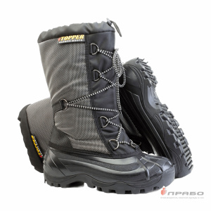 Сапоги зимние комбинированные "Топпер СТУ-033С Сибирь" чёрные