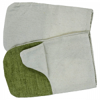 Рукавицы хб с брезентовым наладонником 380 г/м (дв.аппрет/миткаль ХБ/ОП-11135)