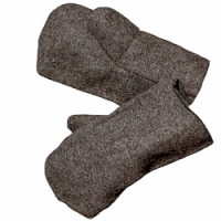 Рукавицы суконные с двойным наладонником 600 г/м