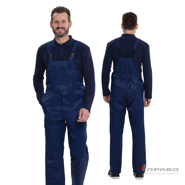 Полукомбинезон мужской "Стандарт 2" синий