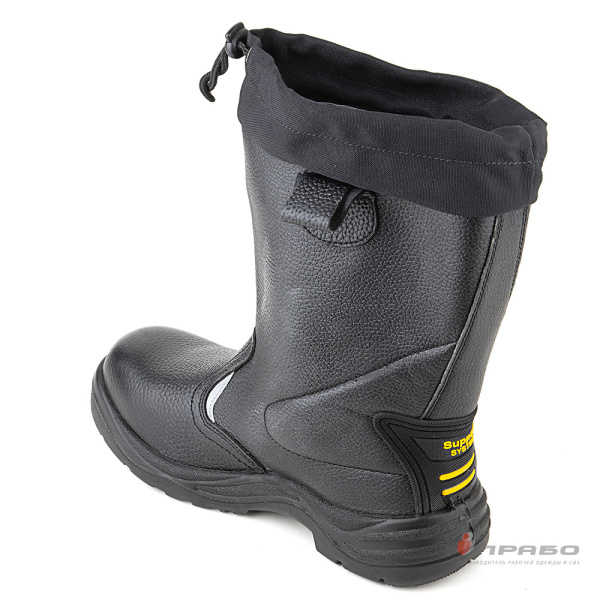 Сапоги "Викинг-Нитро-18Р" с подошвой ПУ/нитрил и КП чёрные