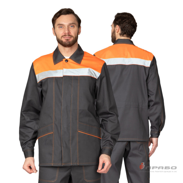 Костюм рабочий летний "КСМ 02-01 ЛО/4" (куртка и полукомбинезон)