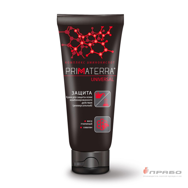 Защитный крем для рук комбинированного действия Primaterra Universal, туба 100 мл