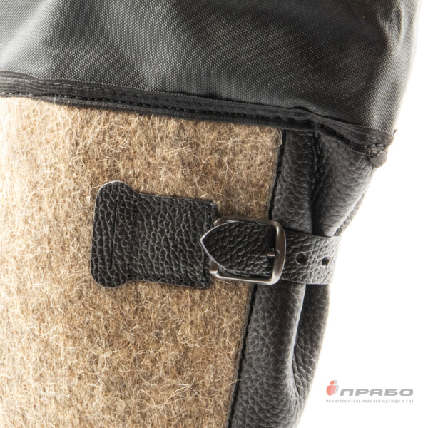 Сапоги войлочные "Полярник" с подошвой резина/войлок, КП и манжетой