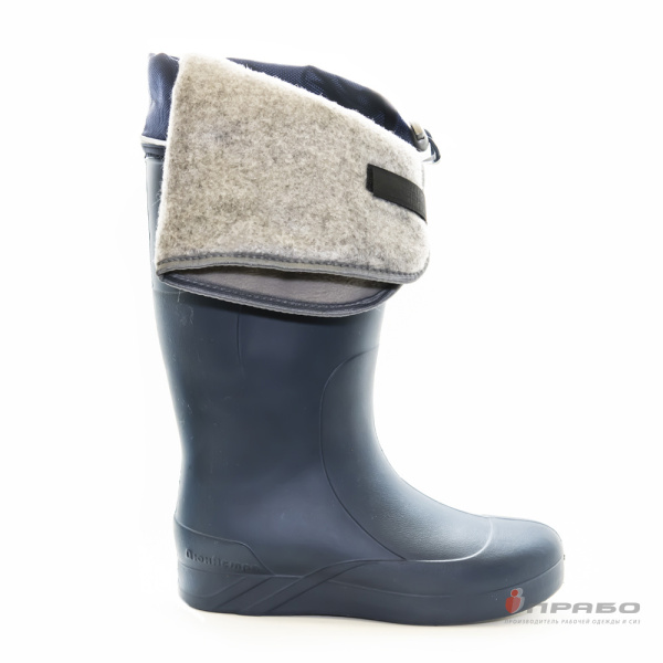 Сапоги женские утеплённые ЭВА артикул 2302НУ чёрные (36 см)