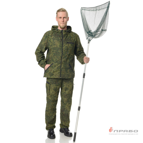 Костюм мужской "Турист" ТиСи КМФ зелёная цифра
