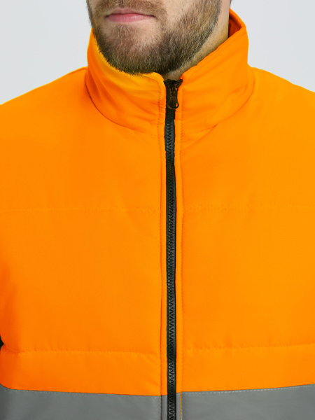 Жилет утепленный Спектр СОП (тк.Оксфорд), оранжевый