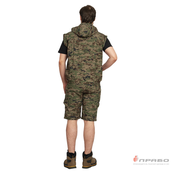 Костюм мужской "Раптор" рип-стоп КМФ цифра 301-01 (куртка и брюки)