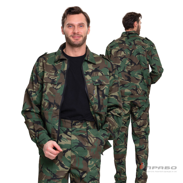 Костюм мужской "Ясон" камуфляж кукла для сотрудников охранных предприятий (куртка и брюки)