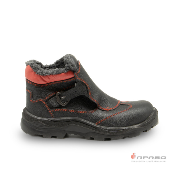 Ботинки "Сварщик Барс-Нитро-СНМ" на подошве ПУ/нитрил с КП (шерстин)