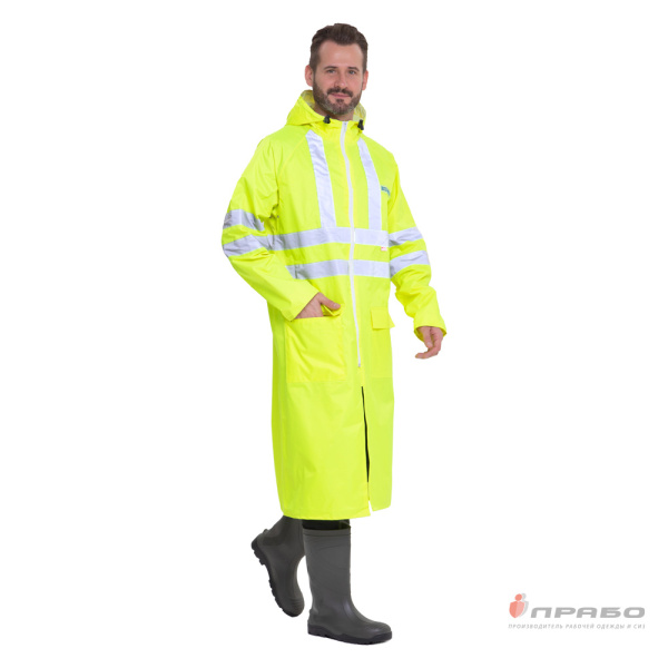 Плащ влагозащитный Extra-Vision WPL СОП лимонный