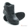 Ботинки кожаные "Сварщик" с подошвой ПУ чёрные