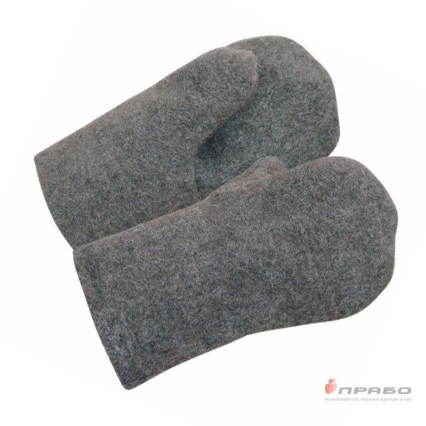 Рукавицы суконные ОП с двойным наладонником (огнестойкая пропитка)