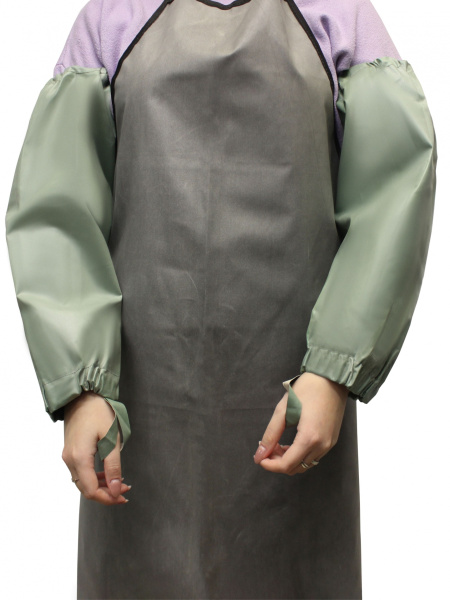 Нарукавники прорезиненные (БЦК), зеленый (пара)