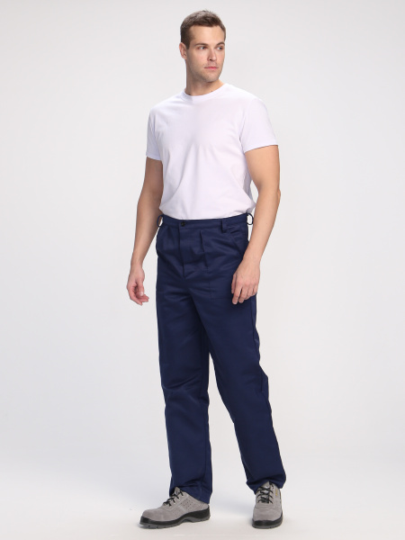 Брюки ИТР (тк.Смесовая,210), т.синий