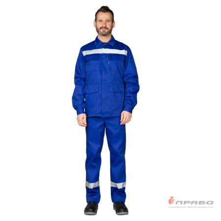 Костюм мужской летний "Урал" васильковый