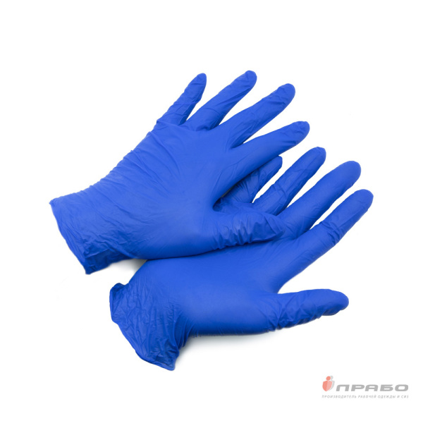 Перчатки одноразовые нитриловые нестерильные неопудренные