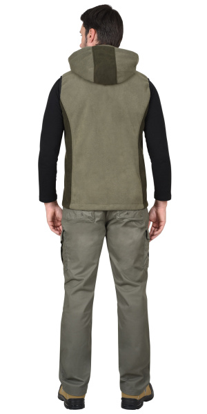 Жилет СИРИУС-ТЕХНО (флис дублированный) олива