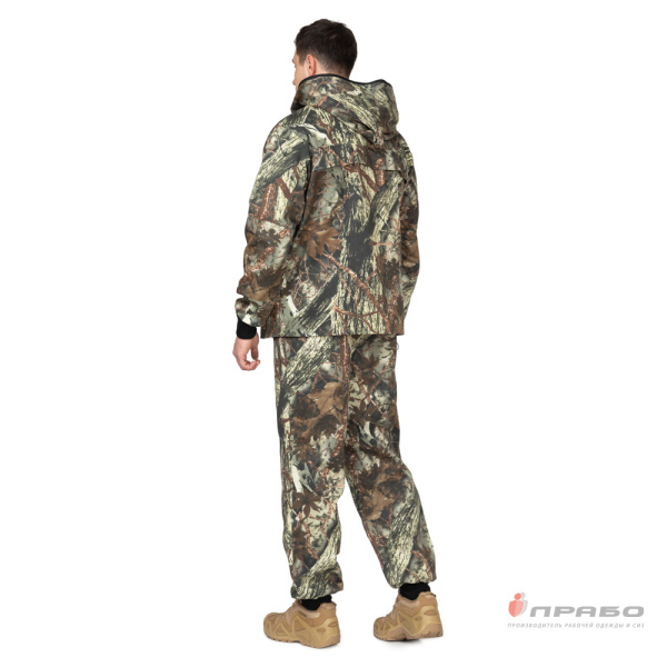 Костюм летний противоэнцефалитный камуфлированный лес (куртка и брюки)