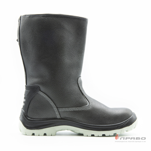 Сапоги "Скорпион-Зима-1204.1М", ПУ/ТПУ, МП, чёрные (искусственный мех)