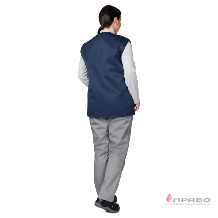 Жилет универсальный утеплённый "Универсал" тёмно-синий