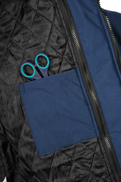 Костюм зимний Сибер СОП (Балтекс, 210) п/к, темно-синий/васильковый