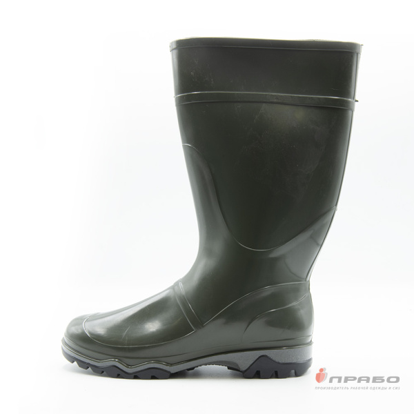 Сапоги женские ПВХ с усиленной подошвой "Дюна 370" оливковые